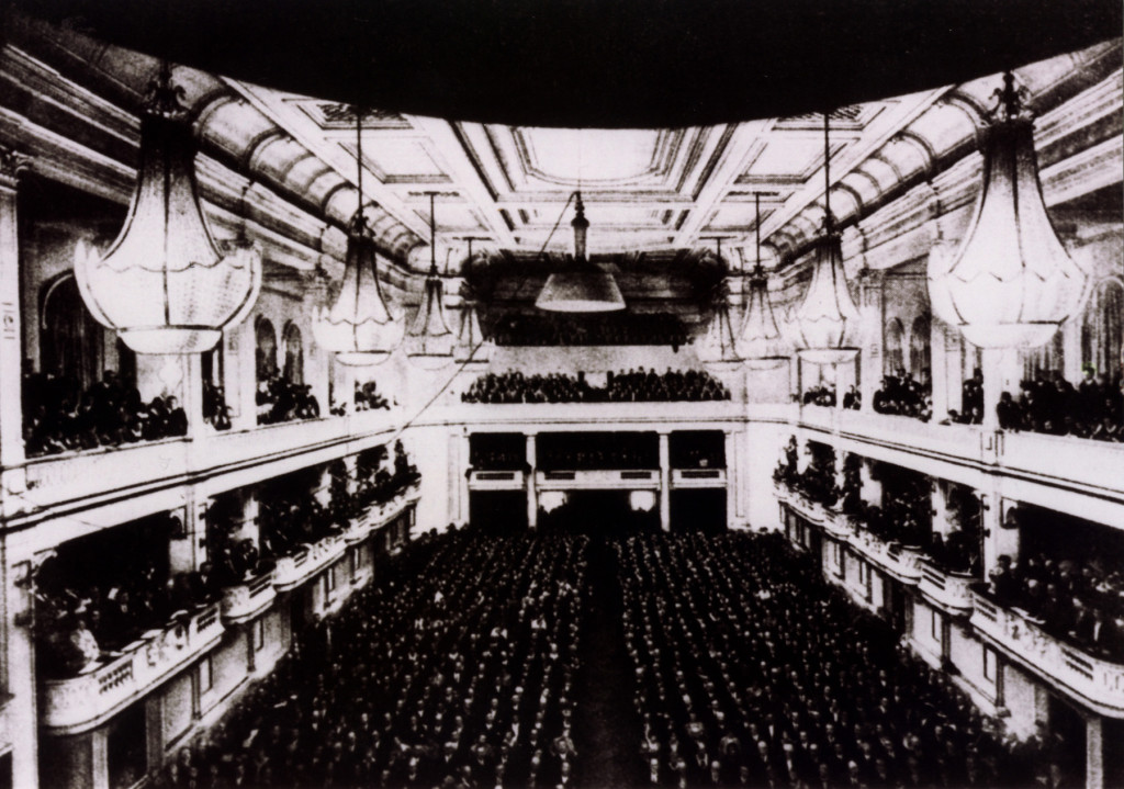 The Jewish Kulturbund performed in this Frankfurt theatre, which was filled to capacity.